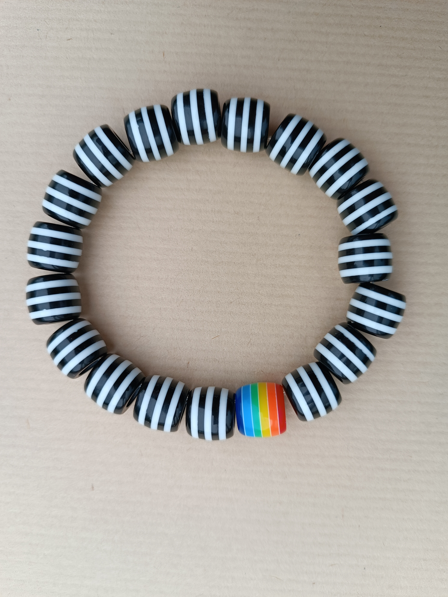 Regenbogen-Schwarz-Weiss Chonky XL (Bild für) Regenbogen-Schwarz-Weiss Chonky XL