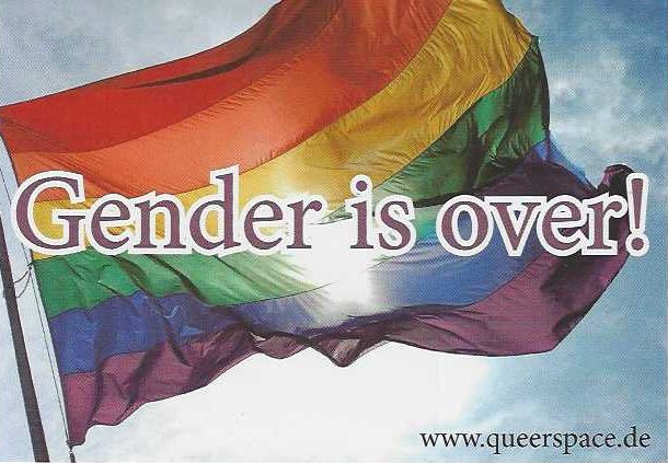 Gender is over! (Flagge)