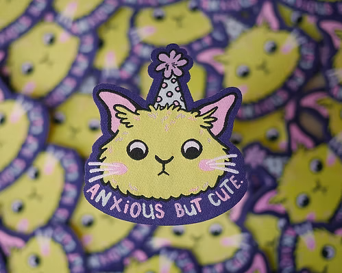 anxious but cute (Bild für) anxious but cute