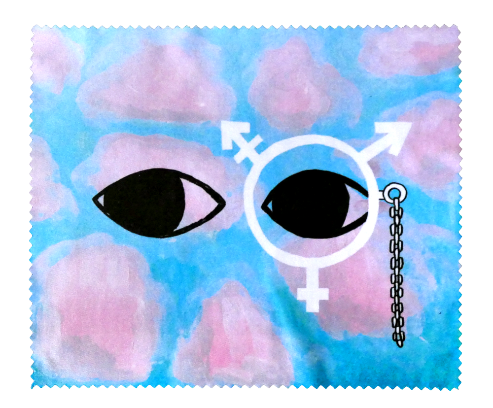 (Bild für) Trans* Pride Monokel