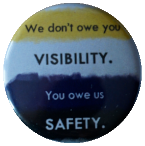 We don't owe you visibility...
