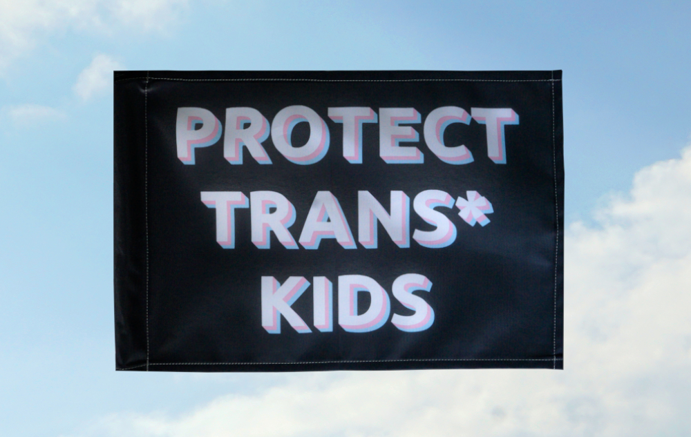 Protect Trans* Kids 2: 40x60 (Bild für) Protect Trans* Kids 2: 40x60