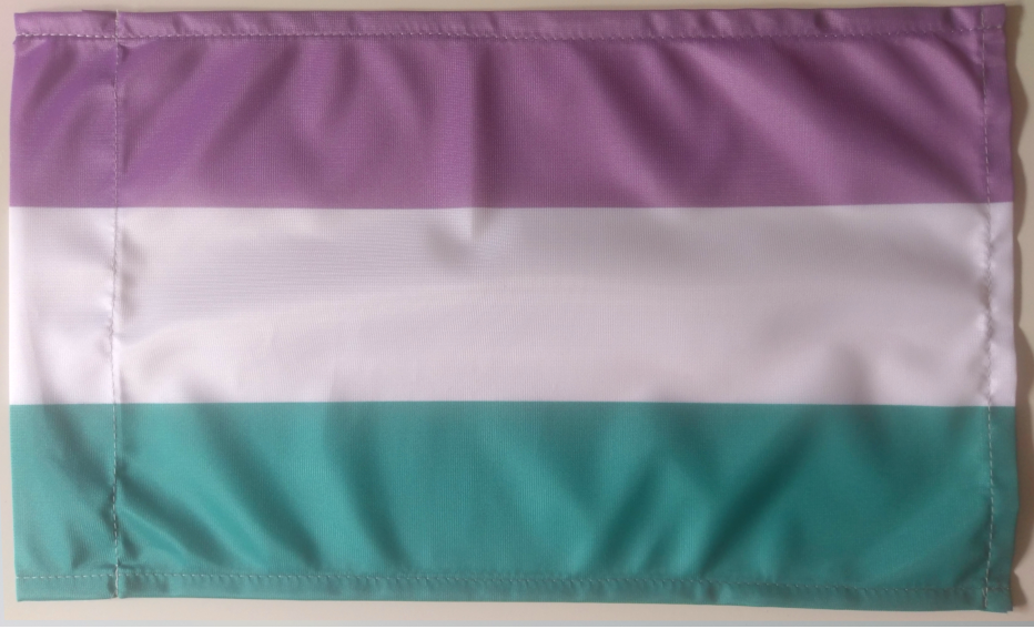 Genderqueer Flagge 30x50 - zum Schließen ins Bild klicken