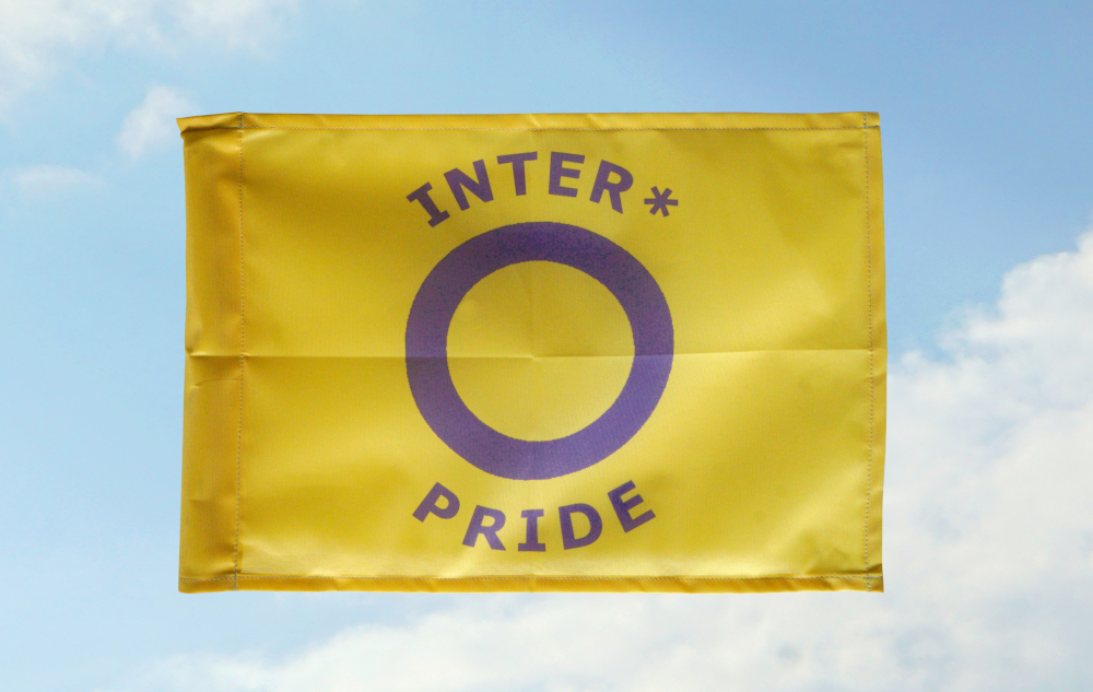 Inter* Pride mit Text: 40x60 (Bild für) Inter* Pride mit Text: 40x60
