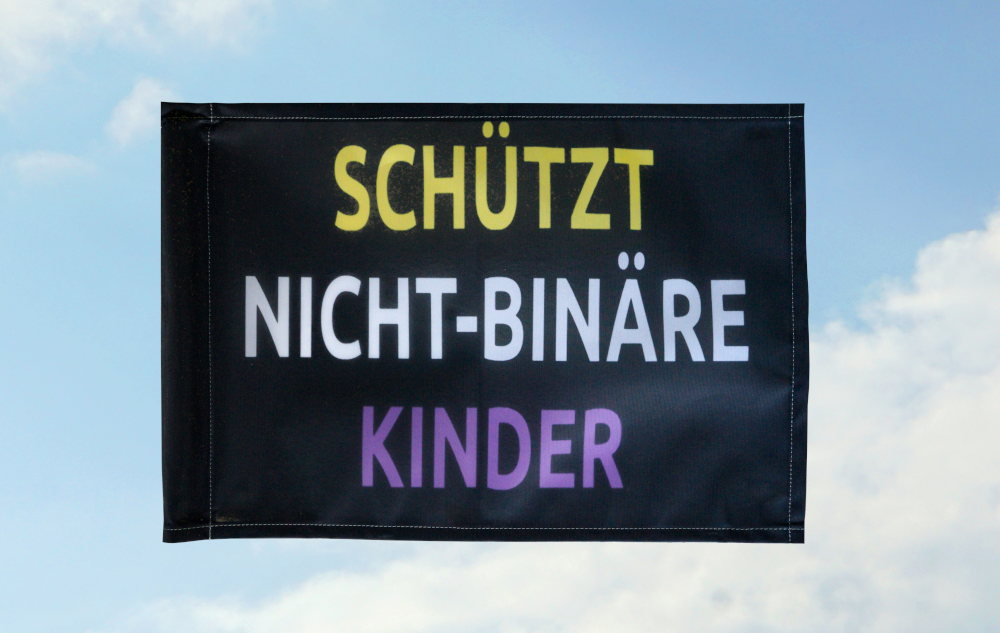 Schützt nicht-binäre Kinder 2: 40x60 (Bild für) Schützt nicht-binäre Kinder 2: 40x60