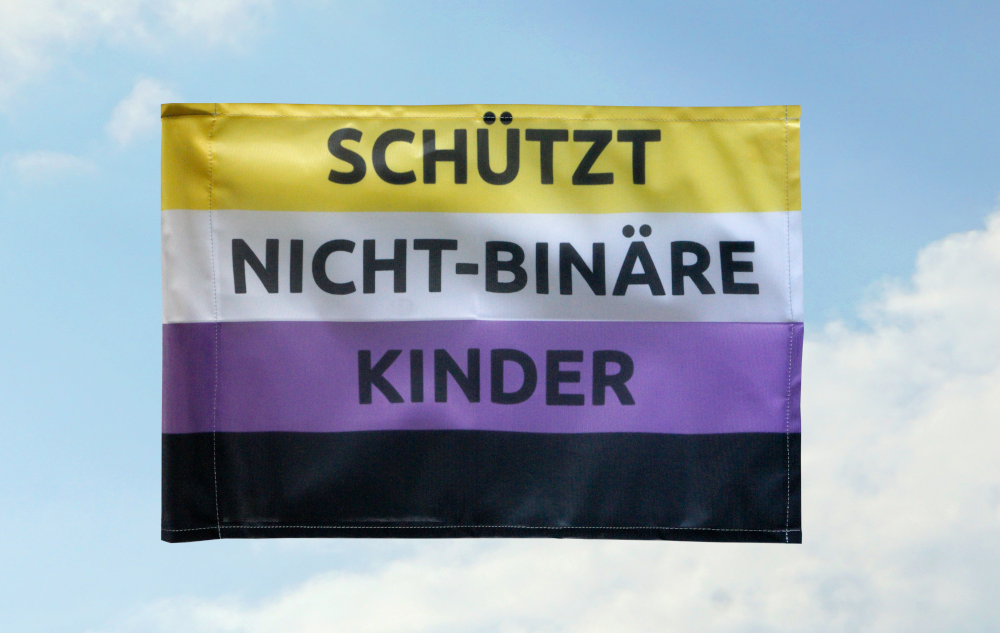 Schützt nicht-binäre Kinder 1: 40x60 (Bild für) Schützt nicht-binäre Kinder 1: 40x60