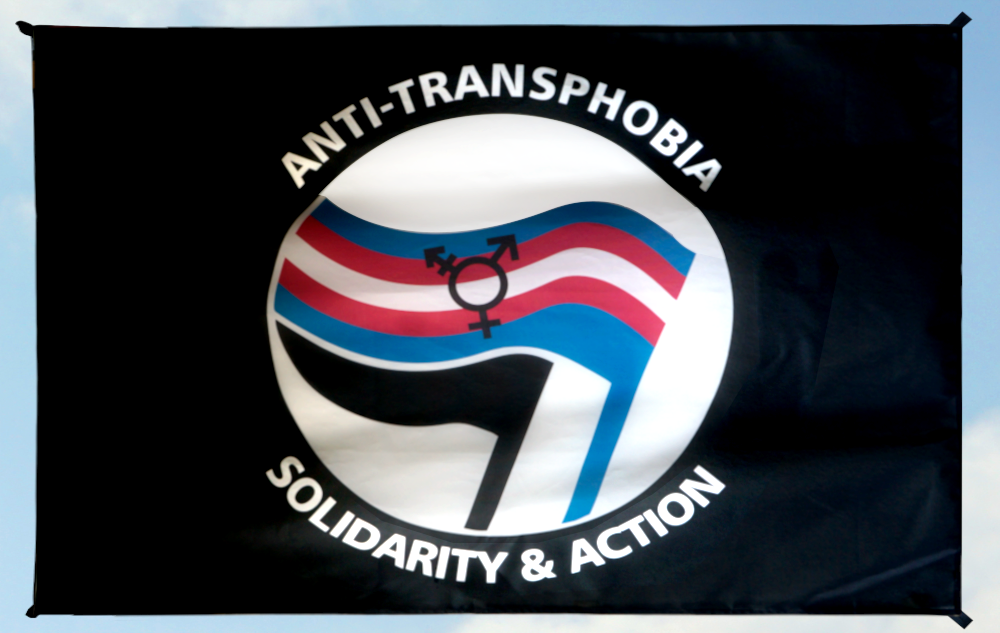 Anti-Transphobia: ca. 95x150 cm (Bild für) Anti-Transphobia: ca. 95x150 cm