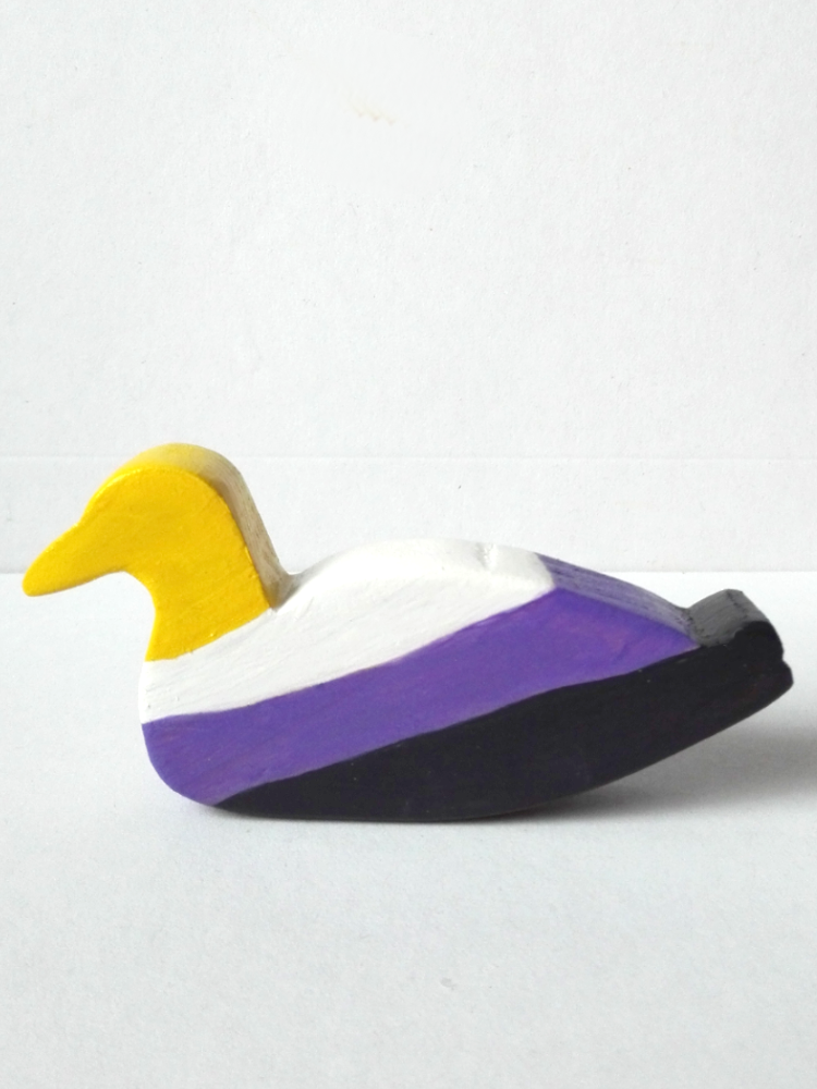 (Bild für) Nichtbinäre Ente