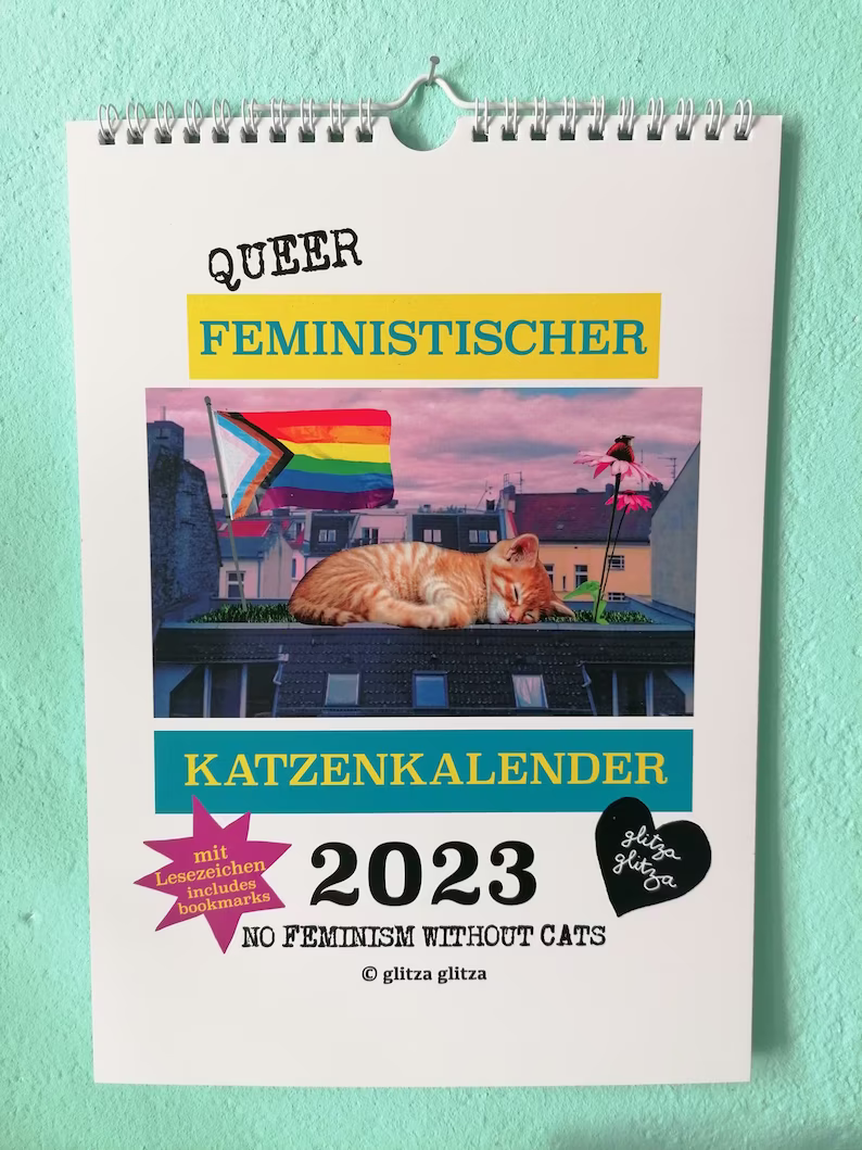 Queerfeministischer Katzenkalender 2023