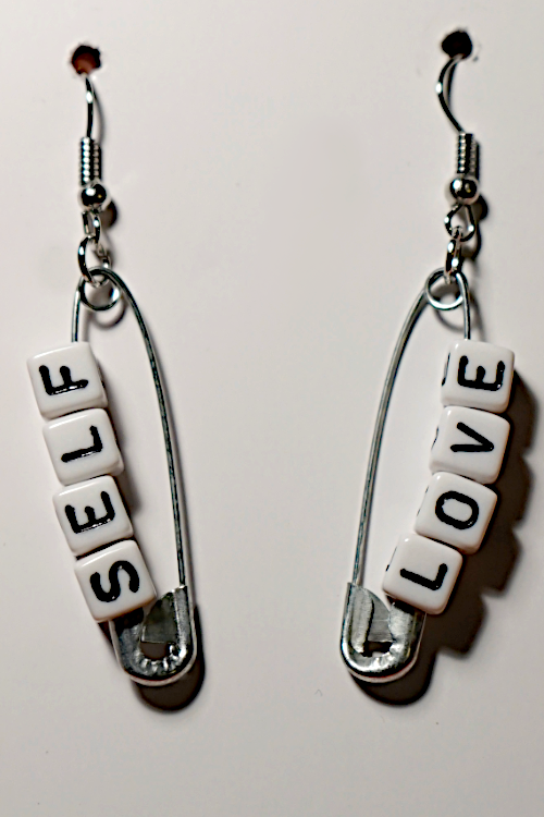 (Bild für) Self Love Würfel schwarz-weiß