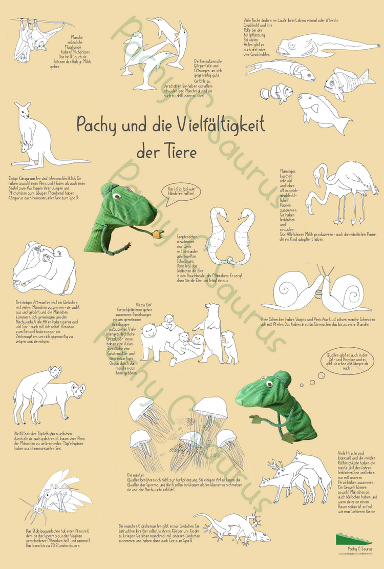 (Bild für) Pachy und die Vielfältigkeit der Tiere (nur per Nachricht & Abholung bestellbar)