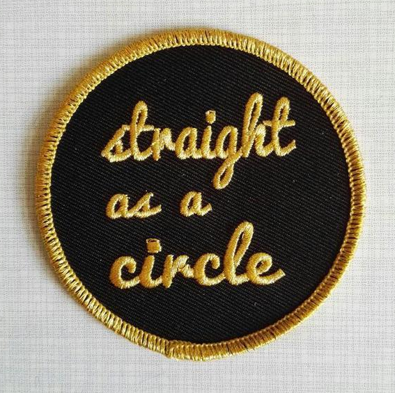 straight as a circle