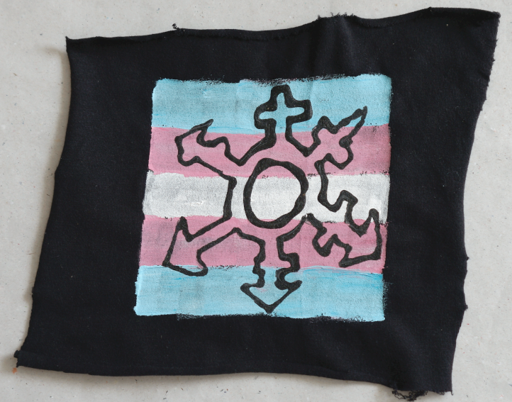 Gendervielfalt auf Trans*flagge 2