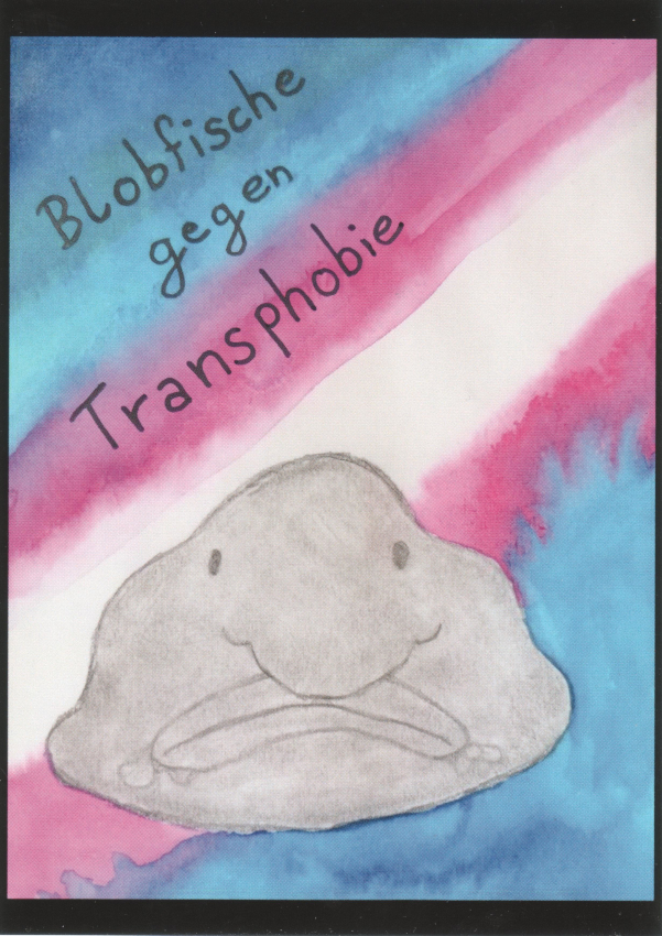 Blobfische gegen Transphobie