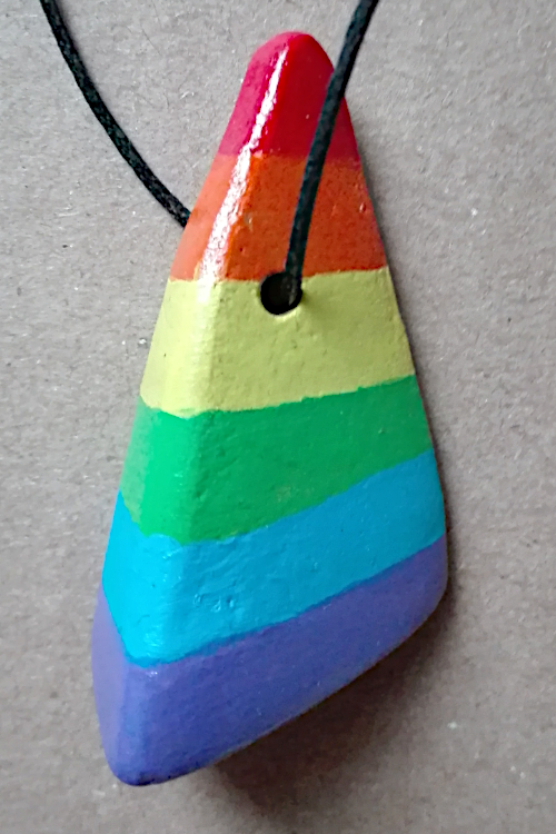 Regenbogen Dreieckspyramide (Bild für) Regenbogen Dreieckspyramide