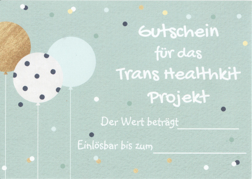 Gutschein für Trans HealthKit