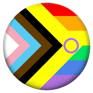 Inter*Progress Regenbogen Flagge