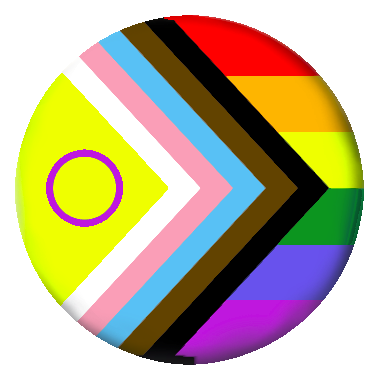Inter*Progress Pride Flagge II