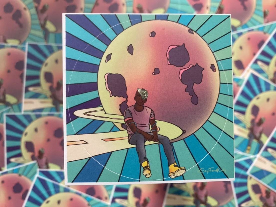 (Bild für) Moon travels of an Afrocyborg