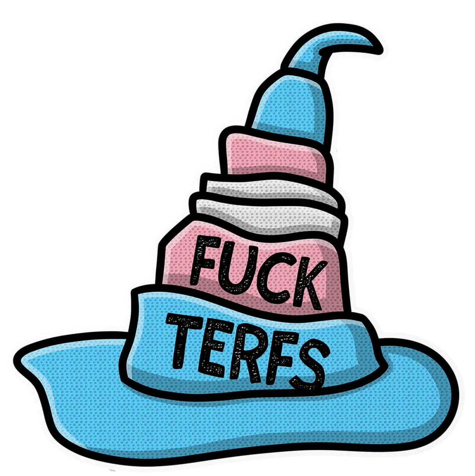 (Bild für) Fuck TERFs Wizard Hat