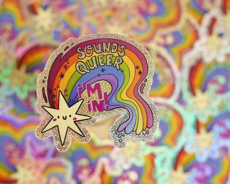 (Bild für) Sounds queer, I'm in