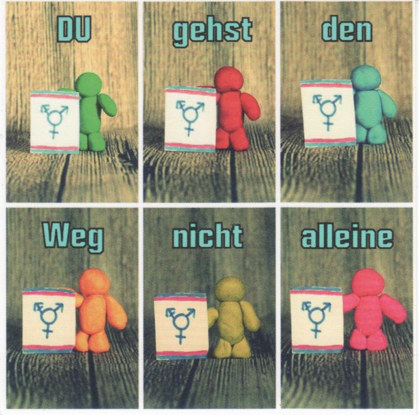 (Bild für) Du gehst den Weg nicht alleine