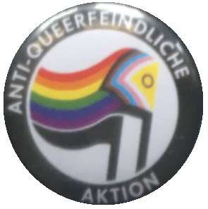 (Bild für) anti-queerfeindliche Aktion