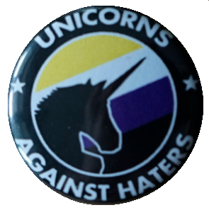 Nonbinary Unicorns against Haters