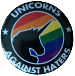 Rainbow Unicorns against Haters