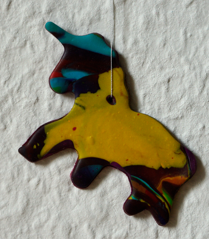 Einhorn gelb-bunt (Bild für) Einhorn gelb-bunt
