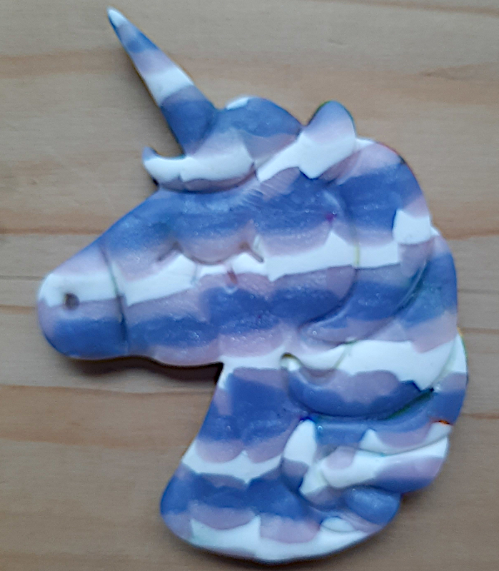 Trans* Einhorn 8,5 x 6 cm (Bild für) Trans* Einhorn 8,5 x 6 cm