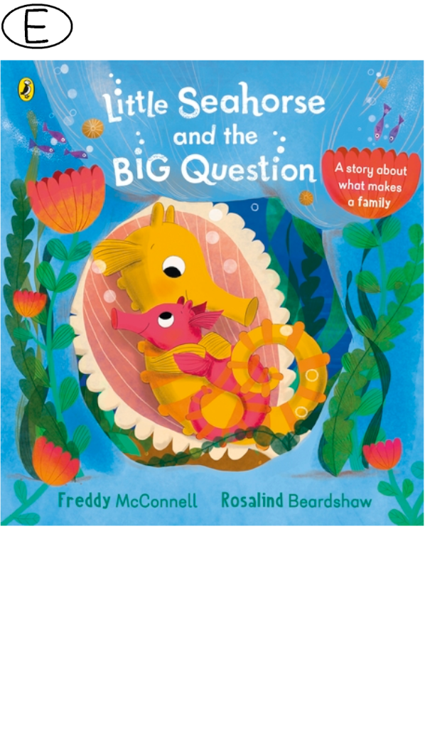 Little Seahorse and the Big Question (ab 3 J.)