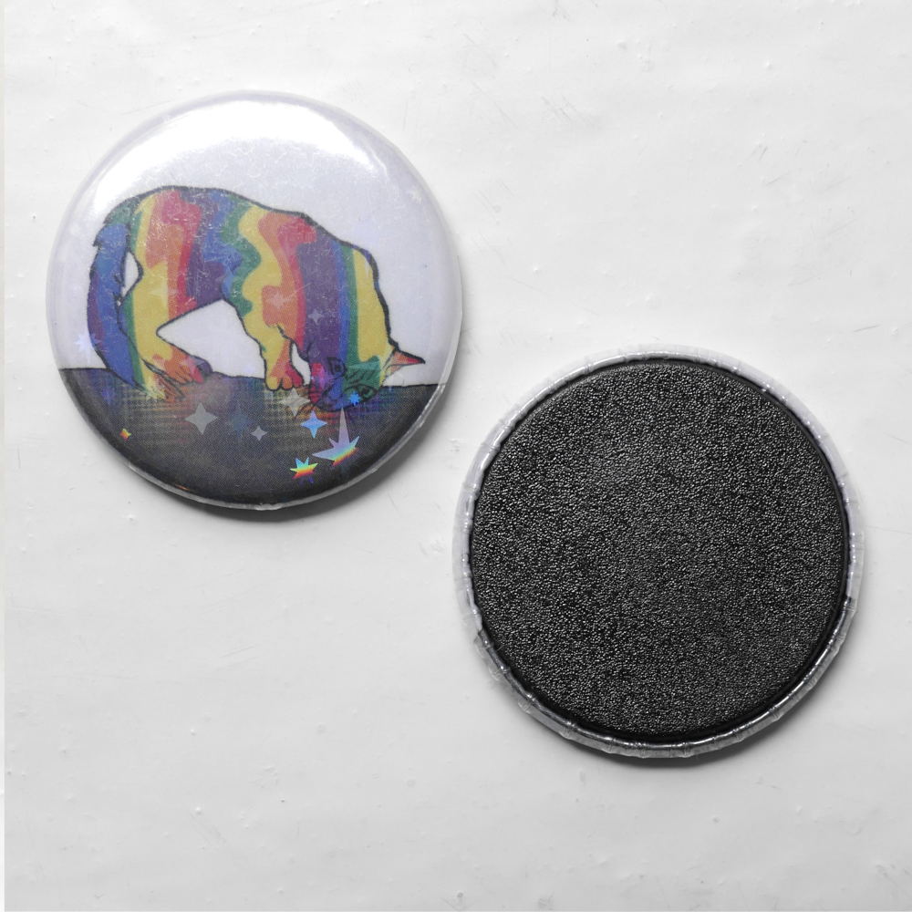 (Bild für) Regenbogen Katze Glitzer