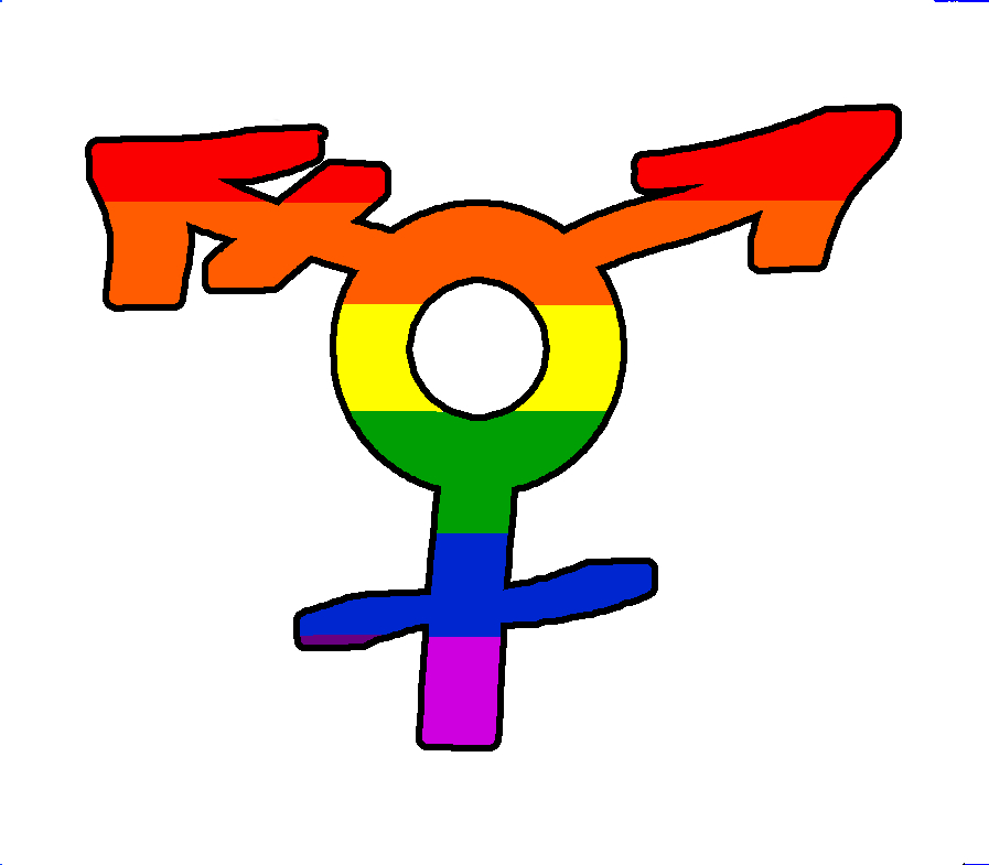 All-Gender-Symbol Regenbogen