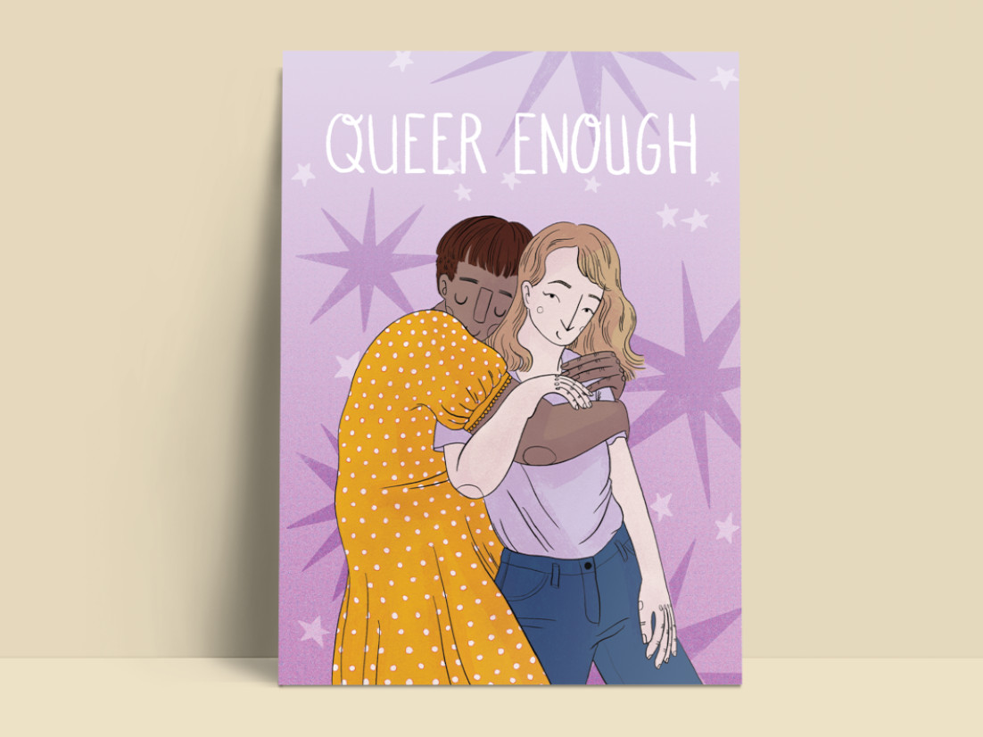 (Bild für) Queer Enough - zum Schließen ins Bild klicken