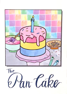 (Bild für) Pansexual Cake Pride - zum Schließen ins Bild klicken