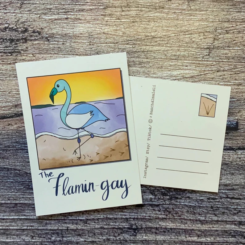 Gay Pride Flamingo - zum Schließen ins Bild klicken