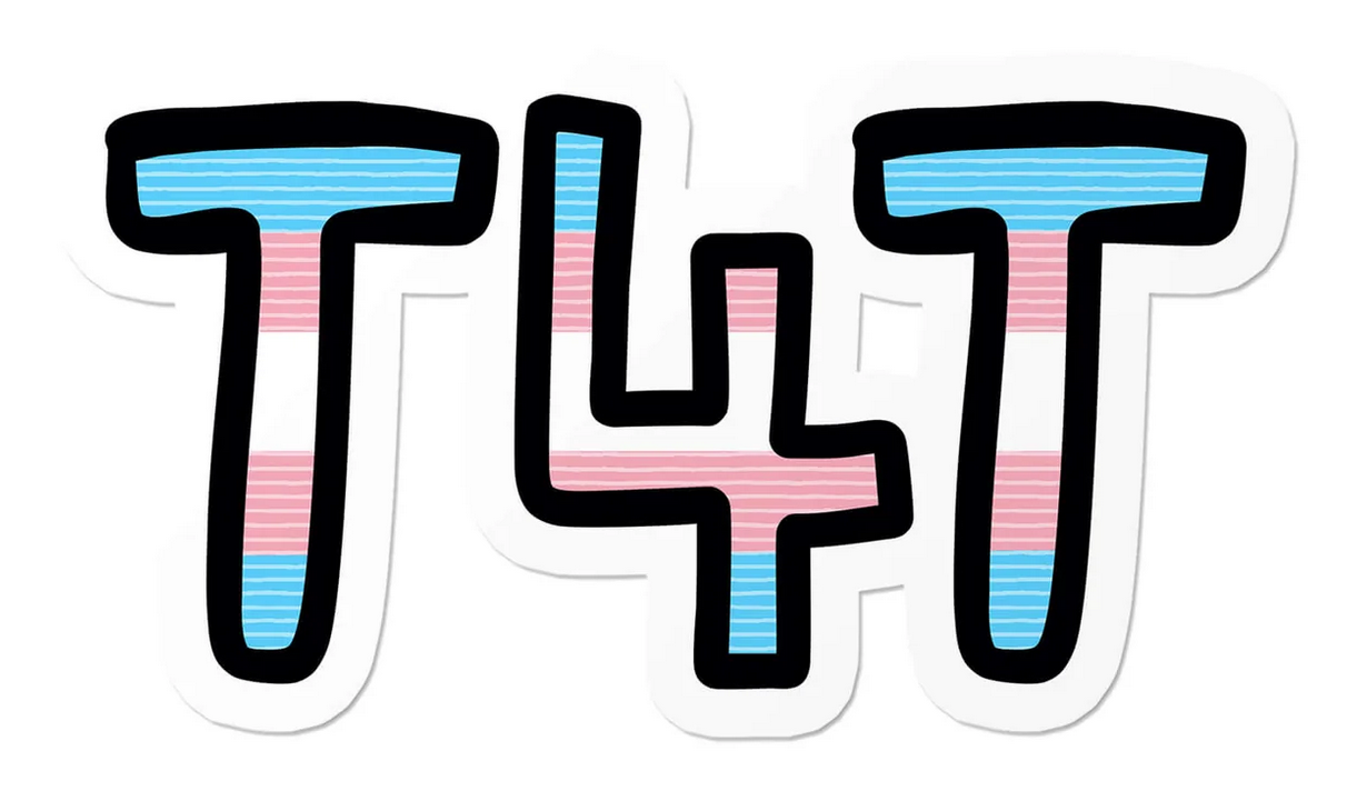 (Bild für) Trans T4T Sticker