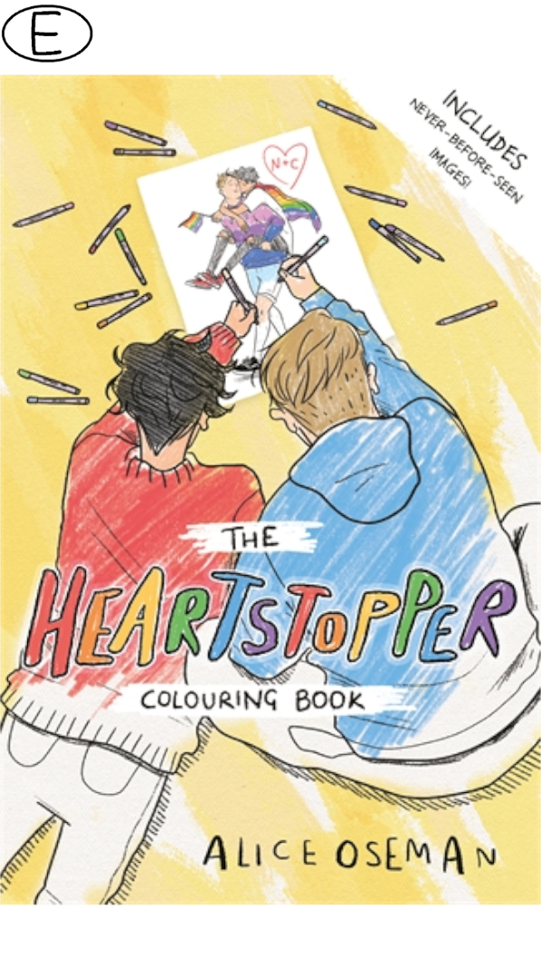 The Heartstopper Colouring Book