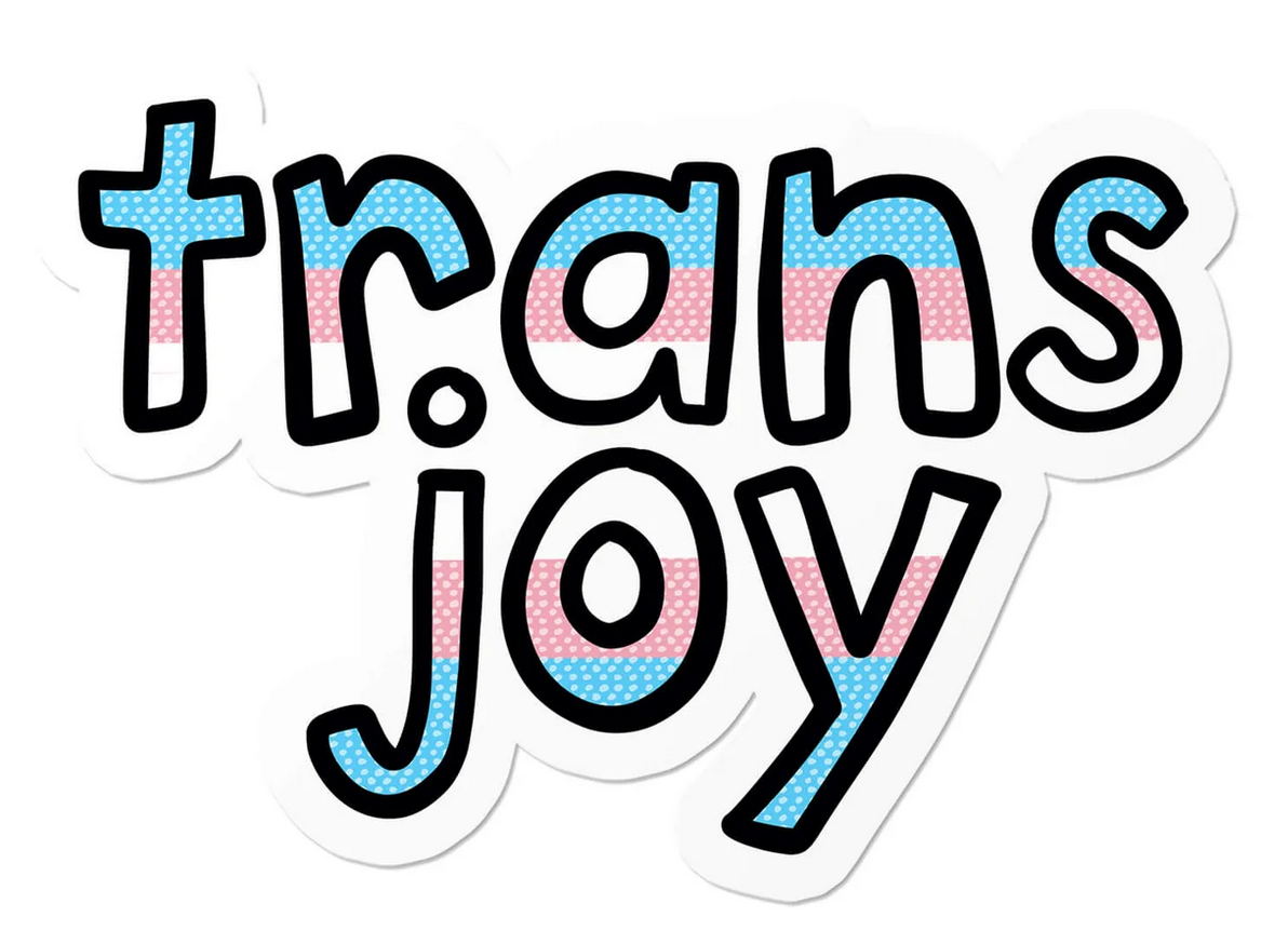 (Bild für) Trans Joy Sticker