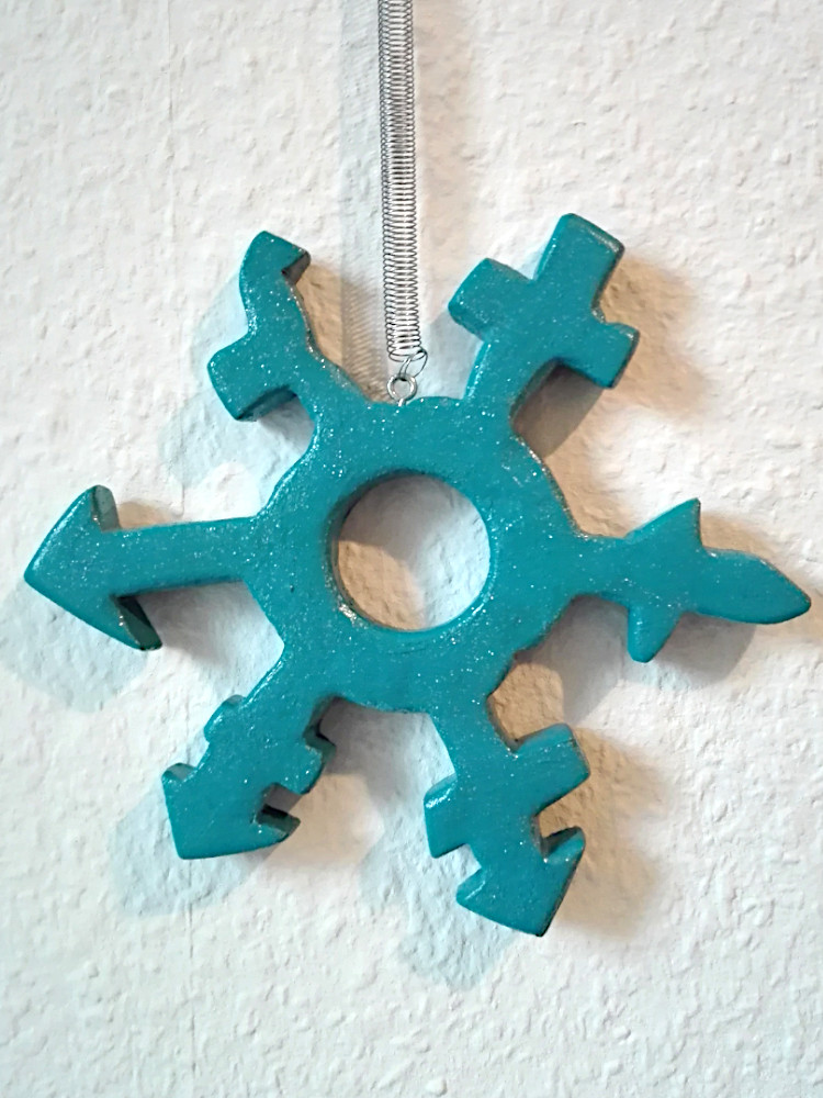 (Bild für) Gendervielfalt Glitzer Blau